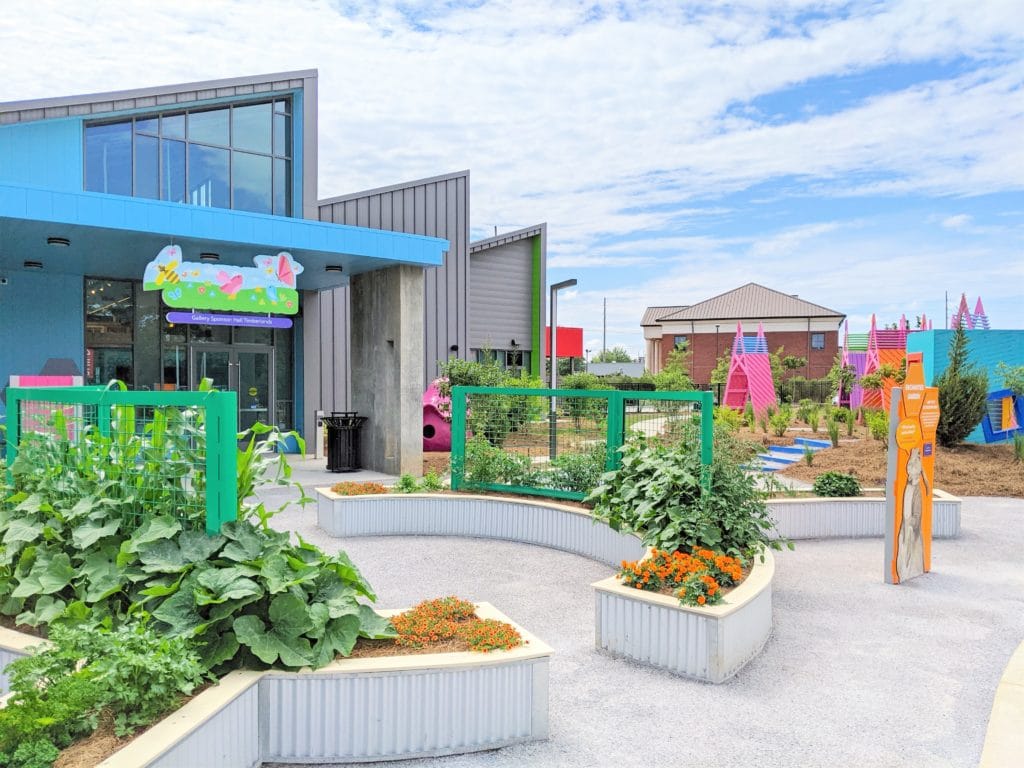Outdoor event rental space at the Mississippi Children's Museum - Meridian